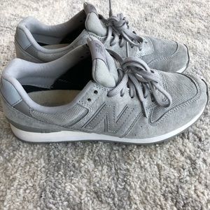 New balance suede shoe